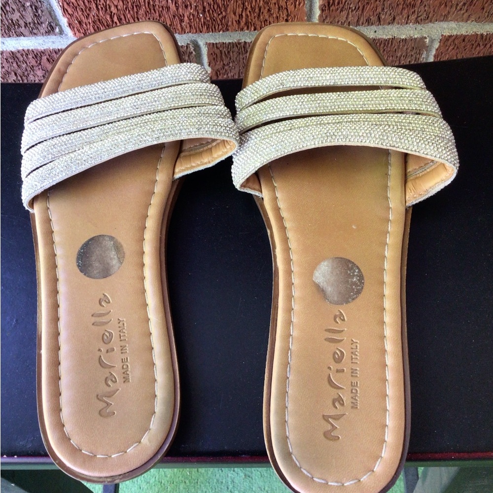 Mariella made in Italy Women's Bling Sandals Size 9